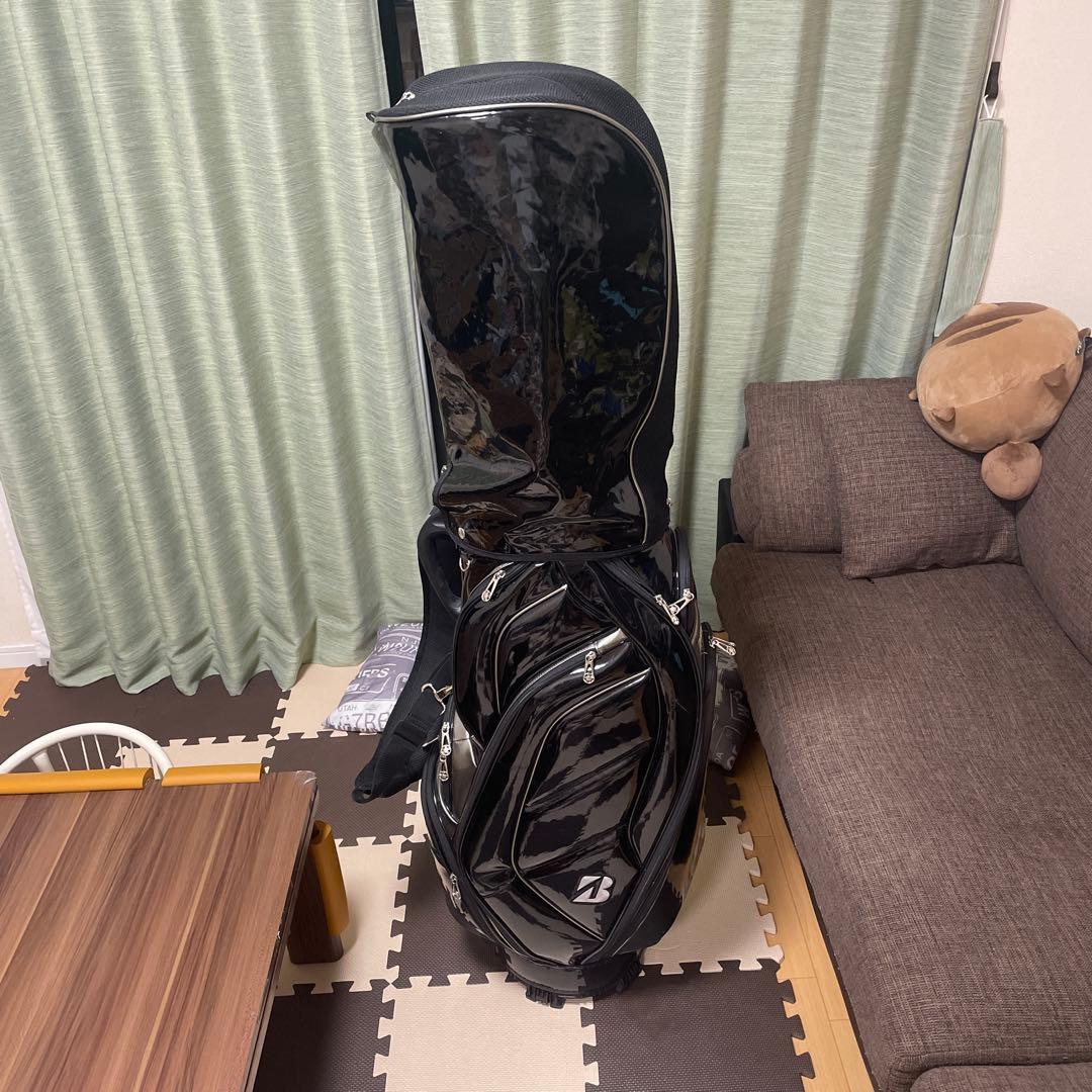 BRIDGESTONE ブラックキャディバッグ