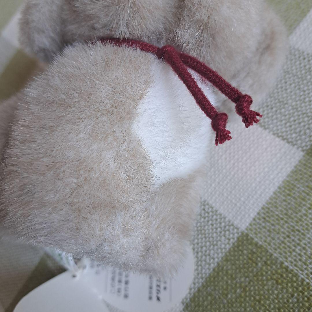 美品　うめきち　うめ吉　日本製　梅吉　犬　　ぬいぐるみ　レトロ　ベージュ