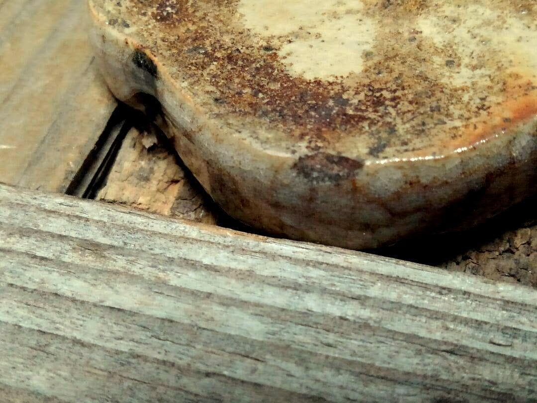 ♥志野　香合　桐箱付き　骨董品