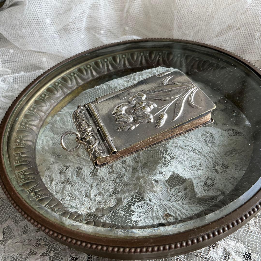 【C】フランスアンティーク　希少　アイリス　カルネドバル　シルバープレート