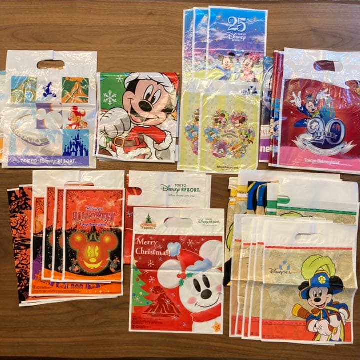 ディズニーランド　ディズニーシー　手提げ袋