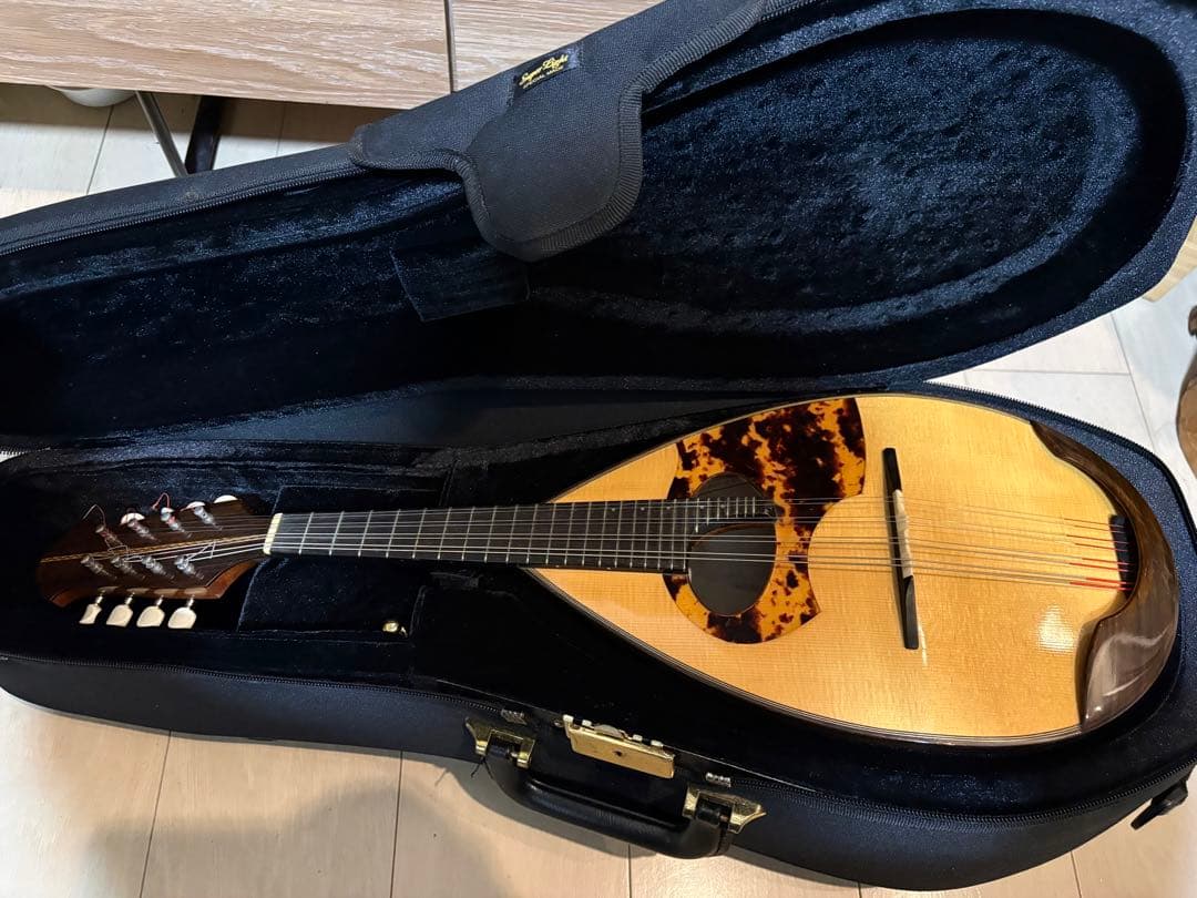 手工品 石川捷二郎 マンドリン No.2 2004年製 スーパーライトケース付き