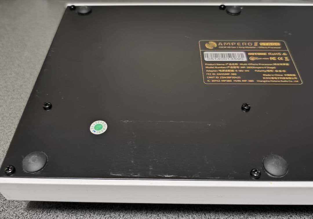 ギター hotone Ampero II Stage