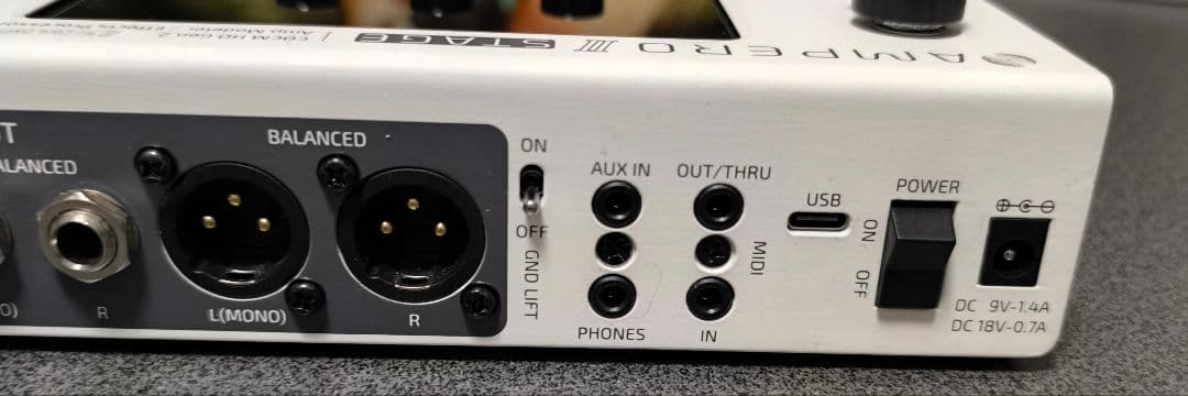 ギター hotone Ampero II Stage