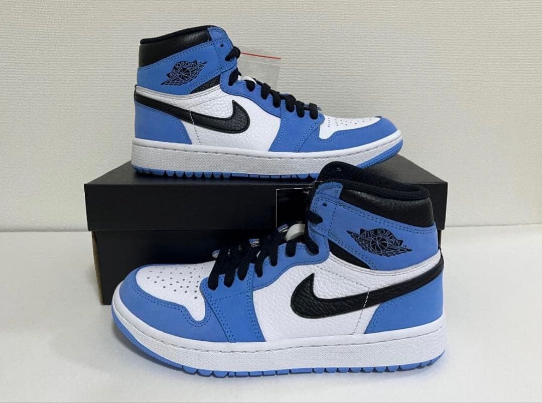 【新品】27.5cmNIKE エアジョーダン1ハイ ゴルフ ユニバーシティブルー