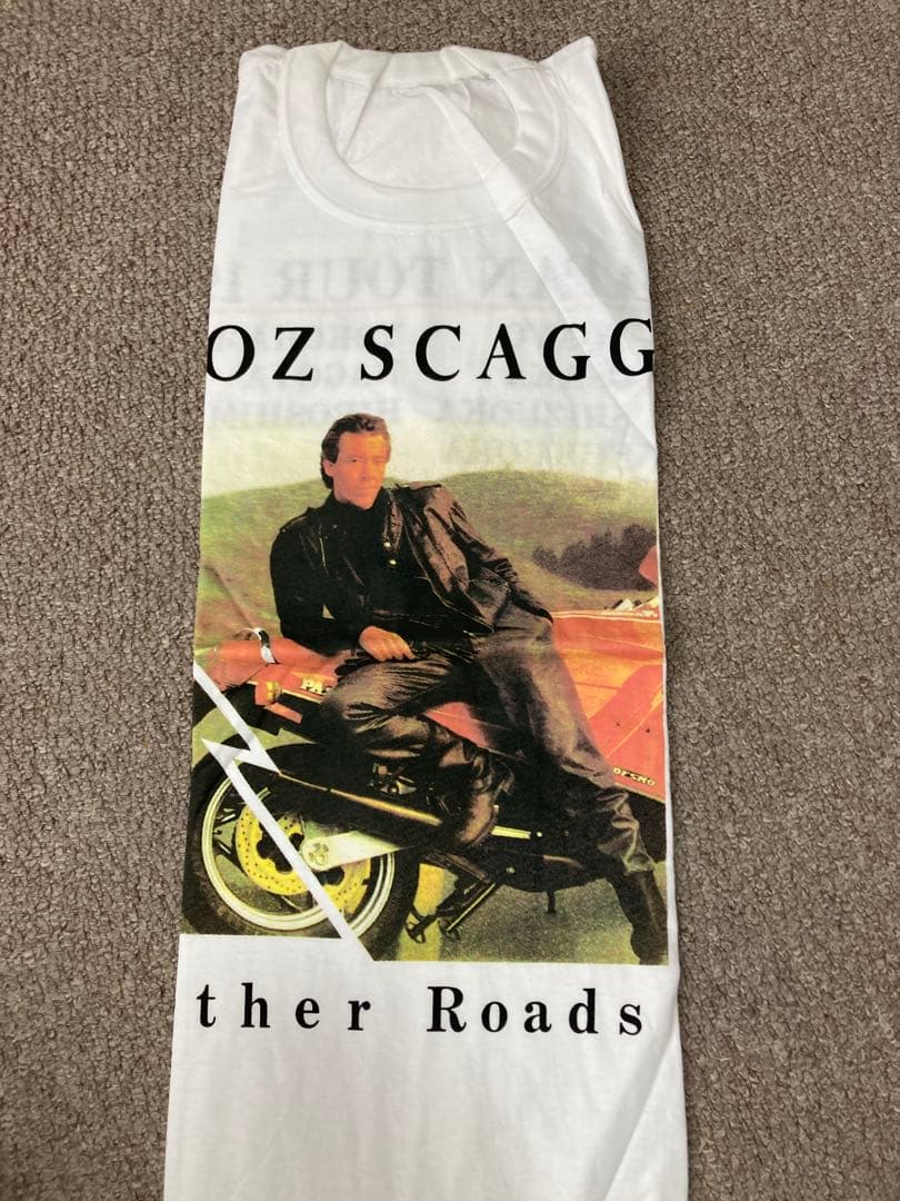 ボズスキャッグス　ライブTシャツ　ビンテージシャツ88年