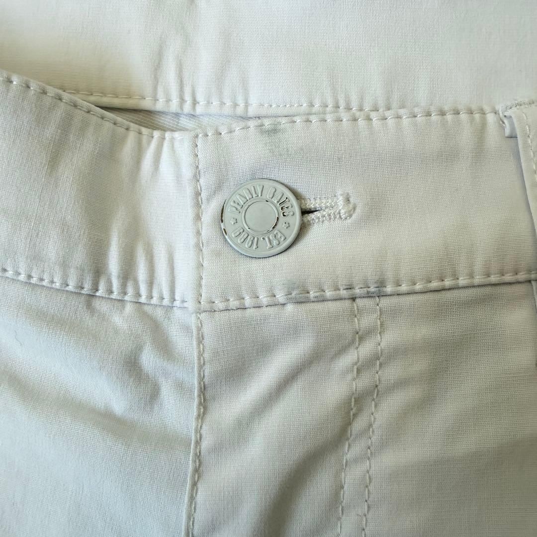 パーリーゲイツ　ジョガーパンツ　L〜XL相当 白　ホワイト　ストレッチ素材　5