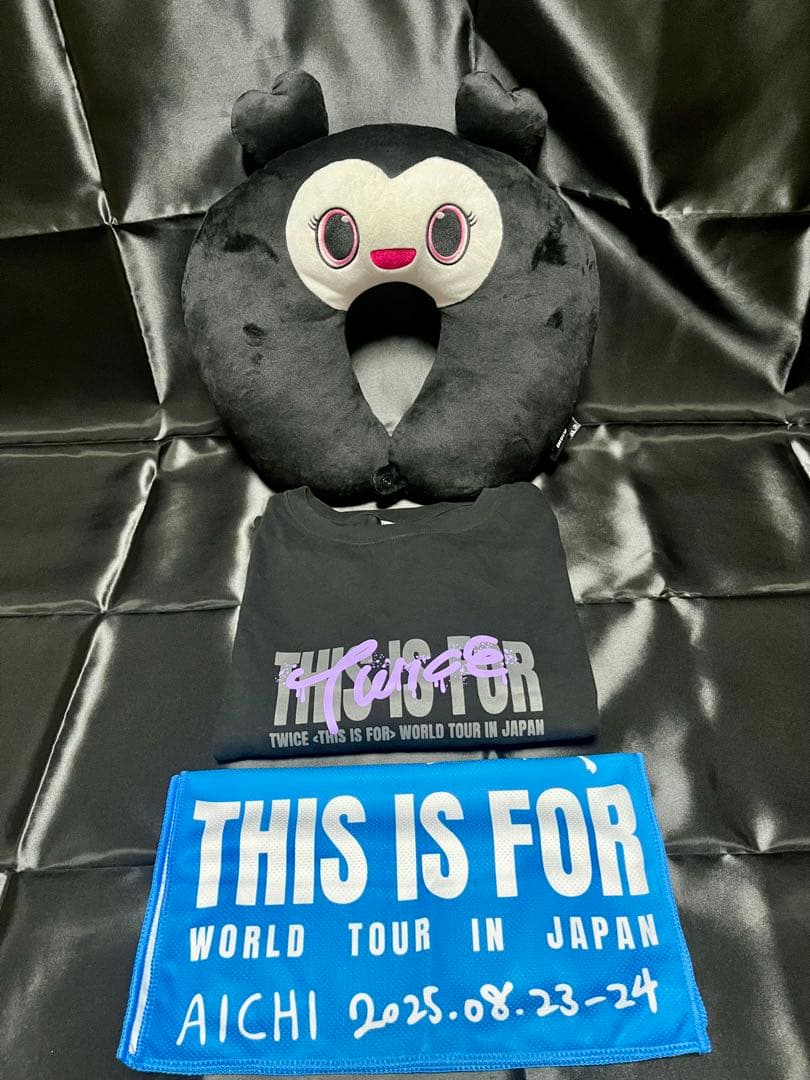 TWICE ライブ Tシャツ サナ ネックピロー ハンドタオル 2025