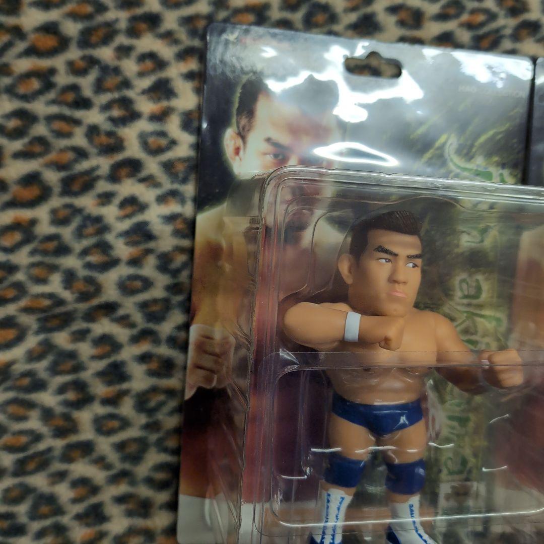 プロレスフィギュア ハオ　ノア　三沢、小橋、秋山プレミアムＨＡＯセット