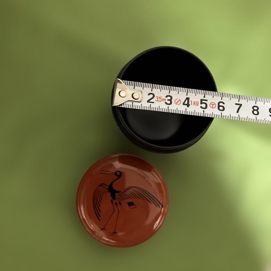 茶道具　曙棗　山中塗　倉山直彦作