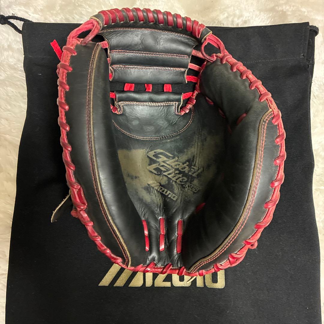 ミズノ　グローバルエリート　少年軟式用キャッチーミット
