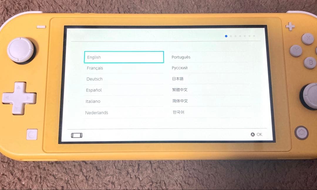 SwitchLite イエロー 箱無し