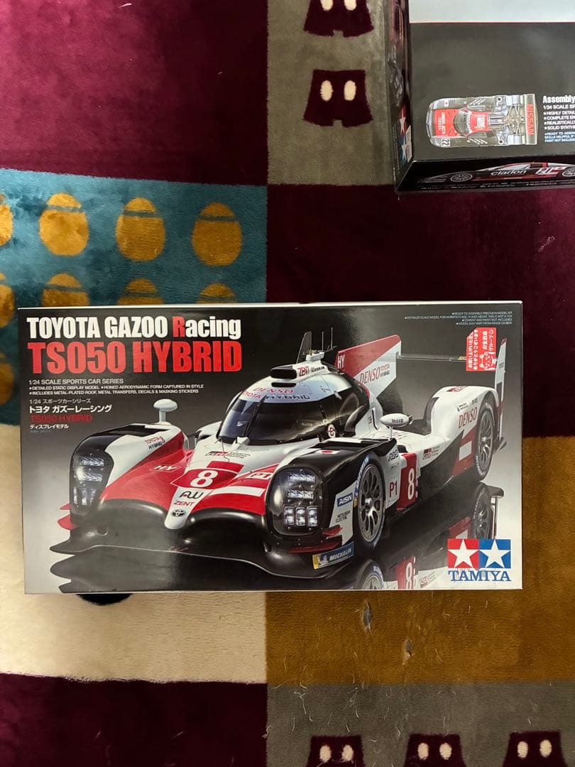 プラモデル 5点セット（アウディ R8, トヨタ TS050 他）