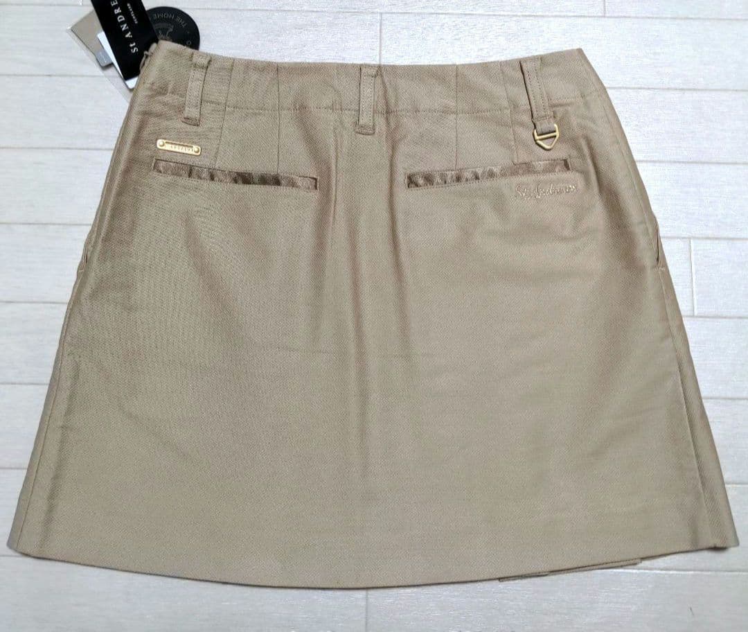 新品　セントアンドリュース　スカートL　ベージュ　定価17600円