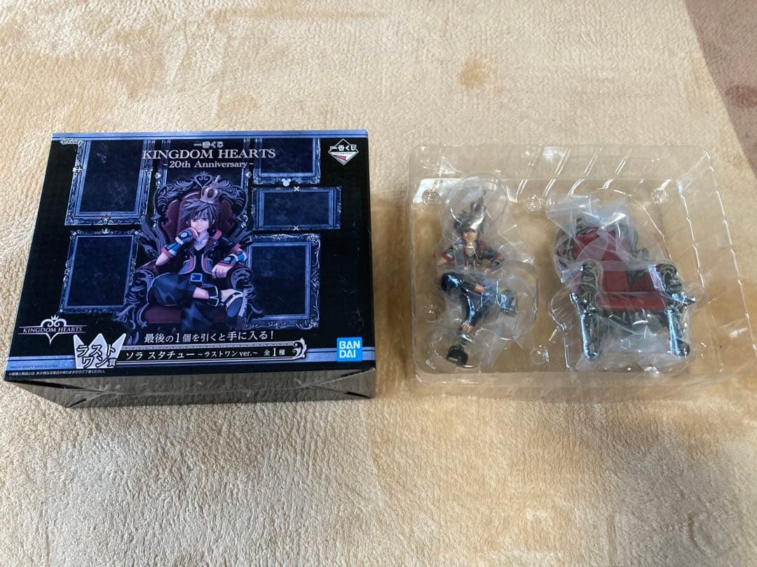 KINGDOM HEARTS ソラ スタチュー ラストワン(フィギュア未開封)