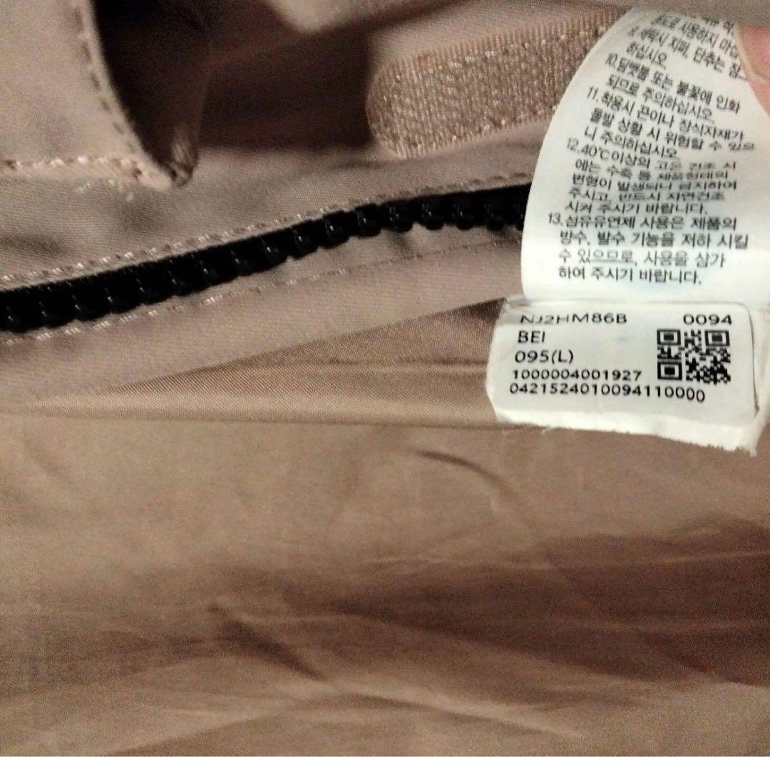 ★ ノースフェイス　ドライベント　スキーウェア　オールインワン　ベージュ