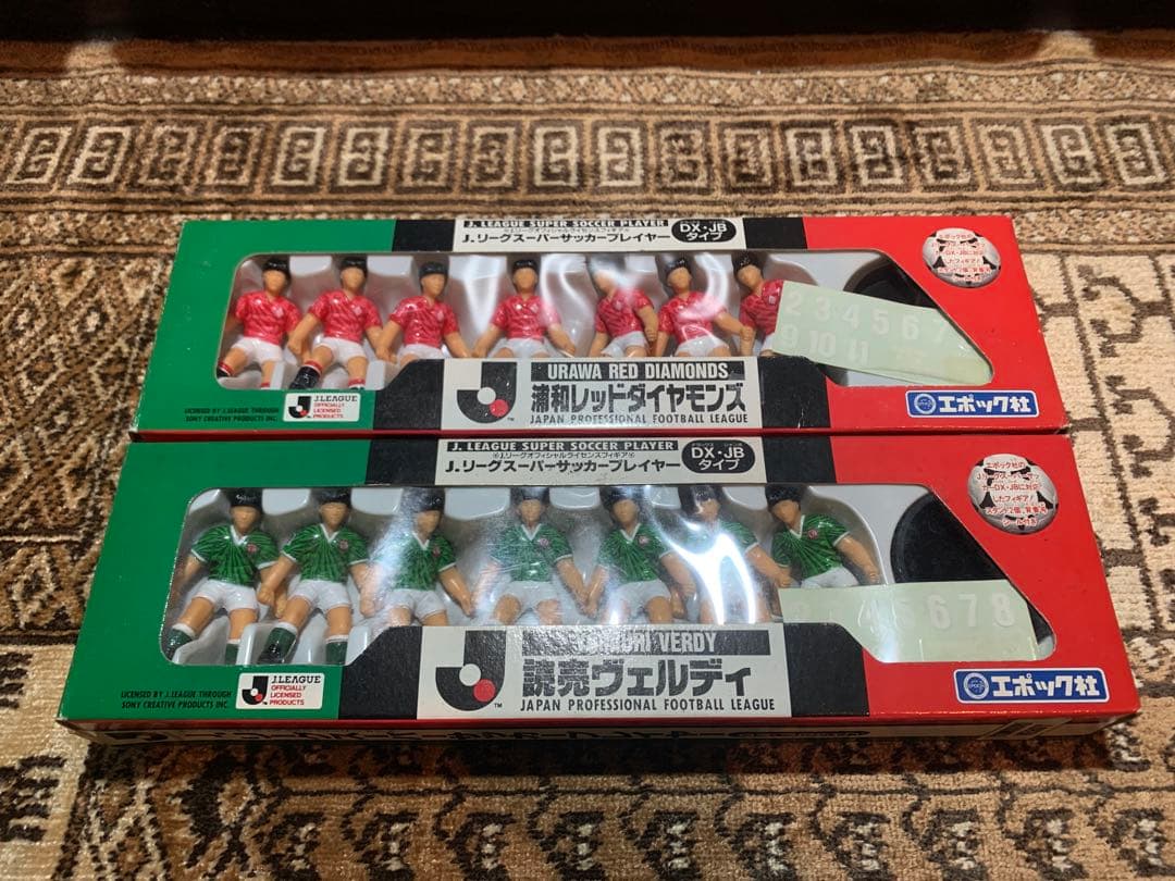 未開封 エポック社 Jリーグ スーパーサッカープレイヤー DX•JBタイプ 6種