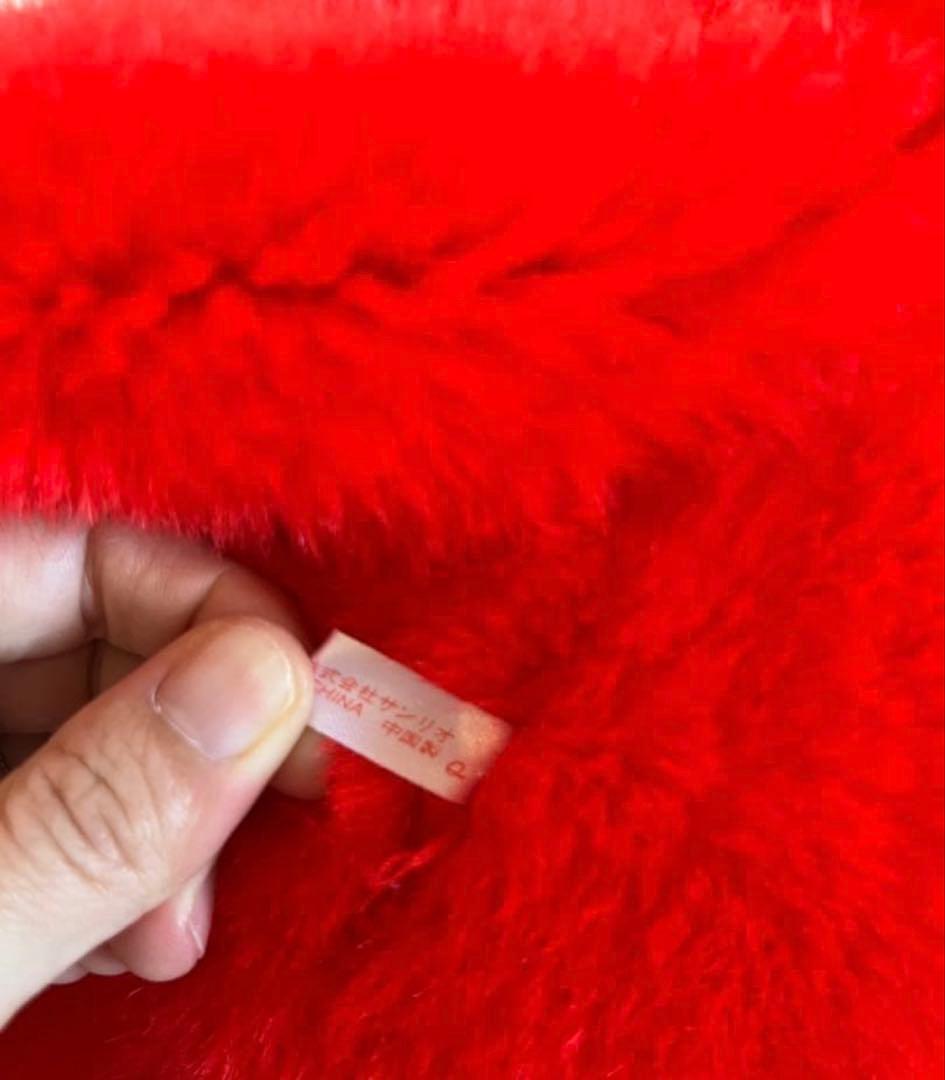 【美品】【希少】ハローキティ ぬいぐるみ 大 特大 花柄ドレス レトロ 限定