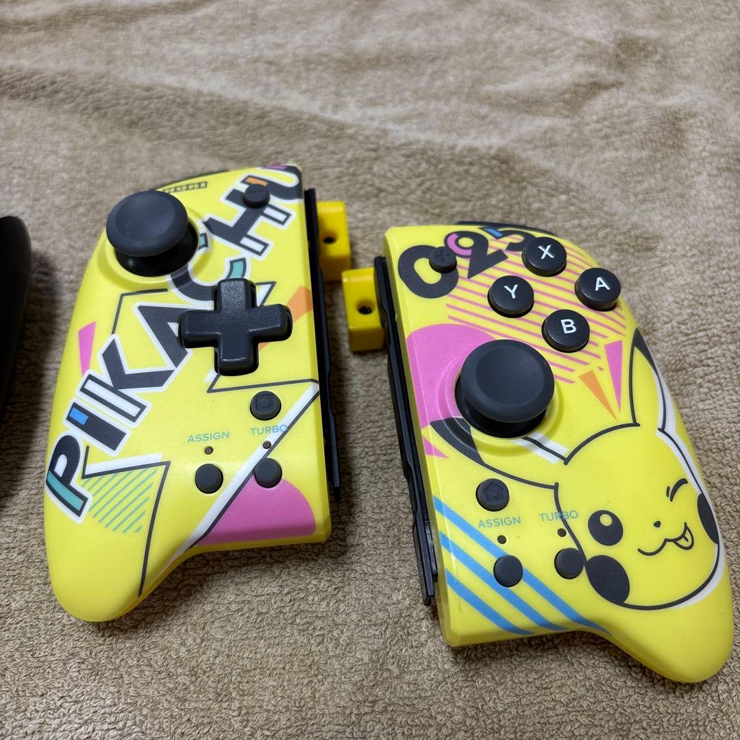 Nintendo Switch 本体 ブラック ピカチュウコントローラー