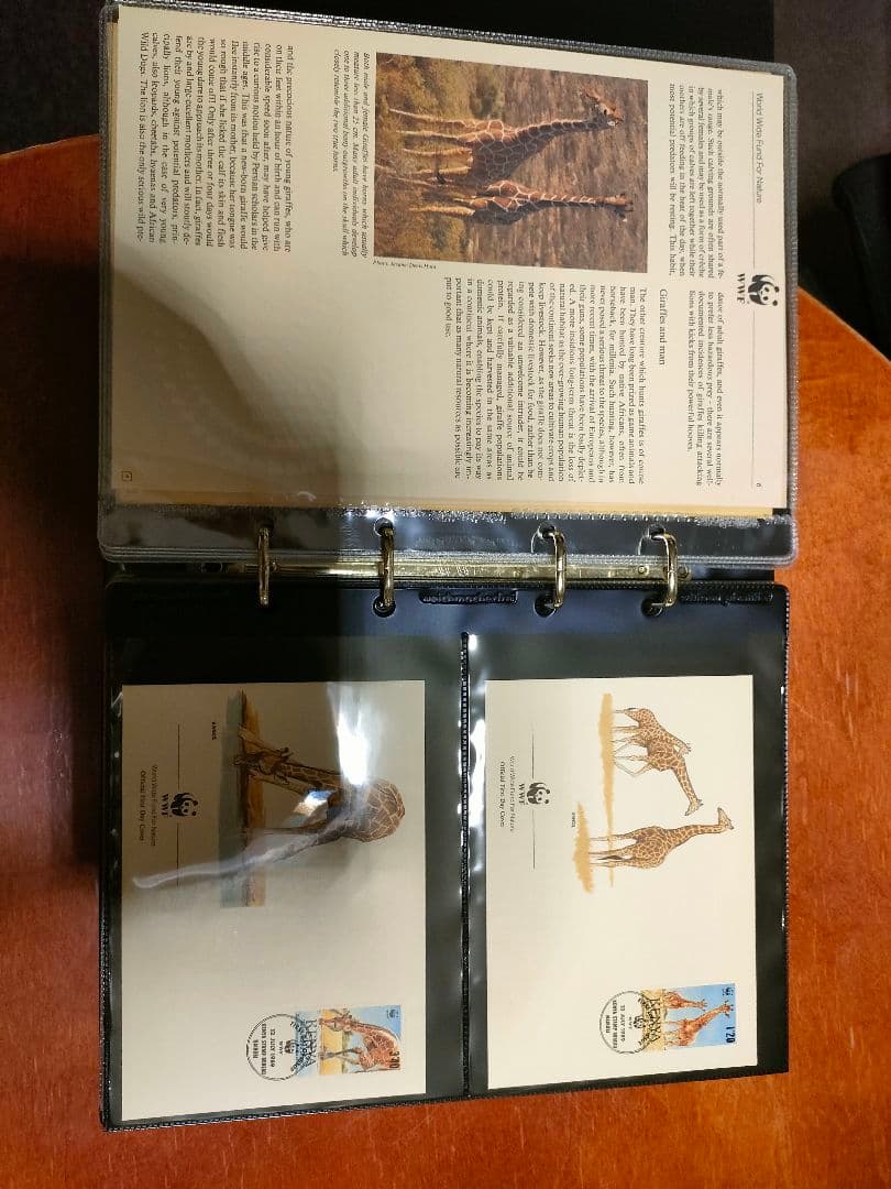 WWF 切手アルバム