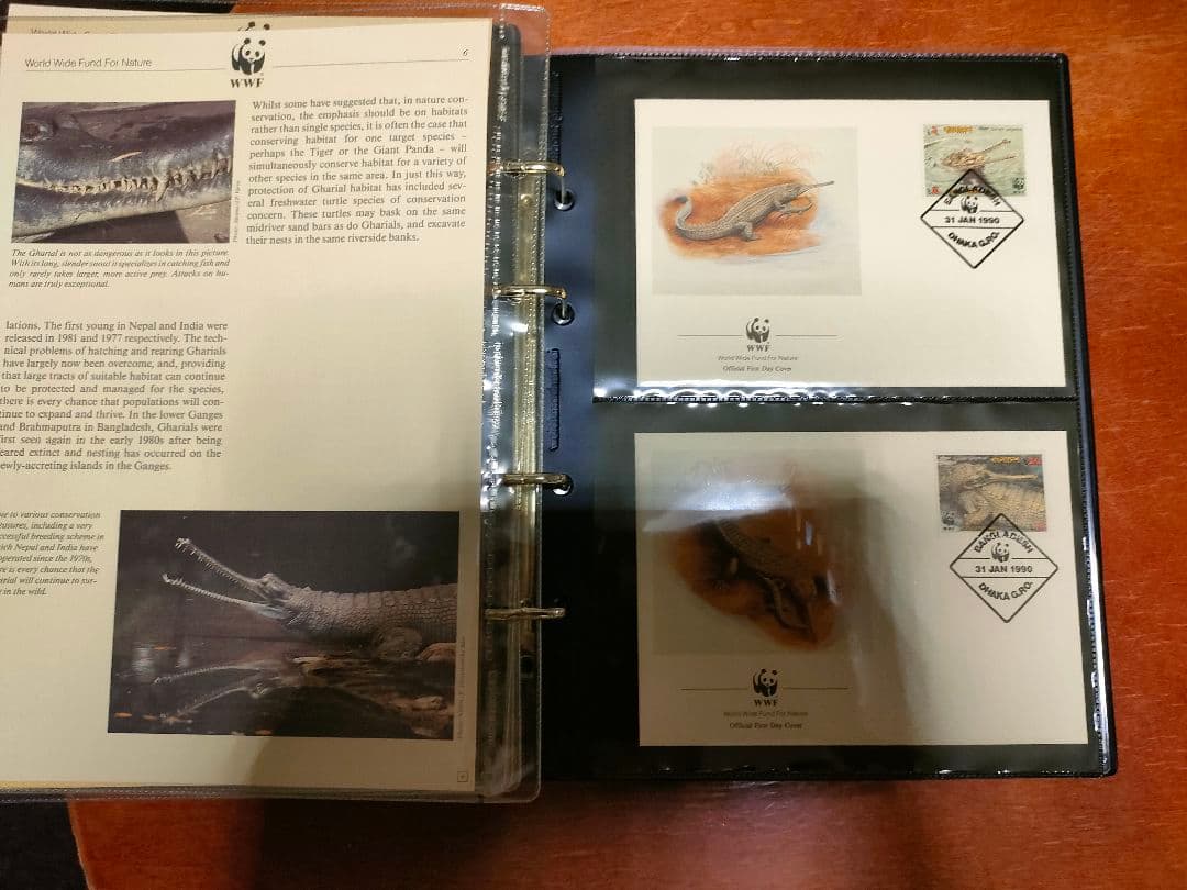 WWF 切手アルバム