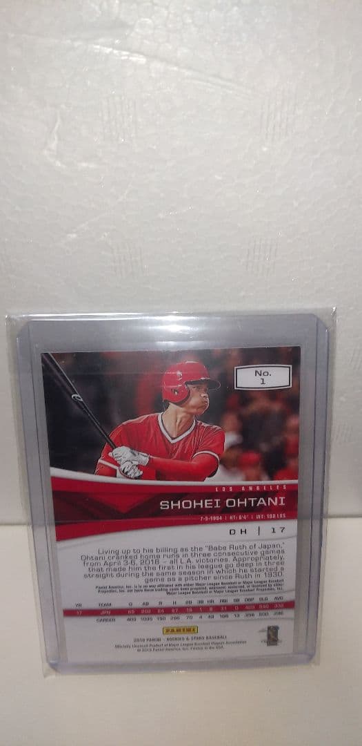 大谷翔平　PANINI