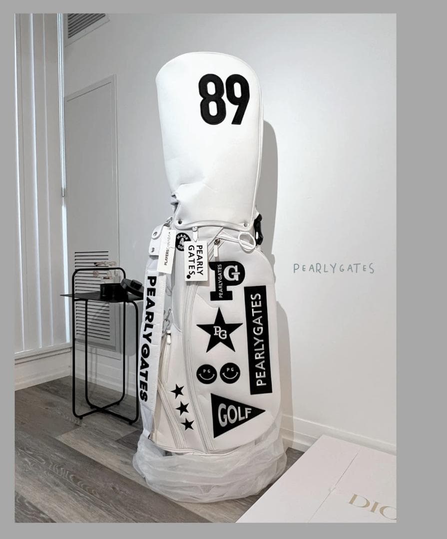 【未使用品】EARLY GATES ゴルフバッグ ホワイト