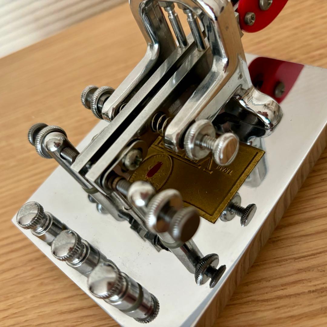 電鍵 VIBROPLEX バイブロ ダブルレバーパドル アマチュア無線