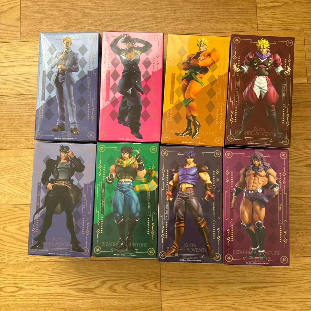 ジョジョの奇妙な冒険　Mometria フィギュア　8種セット