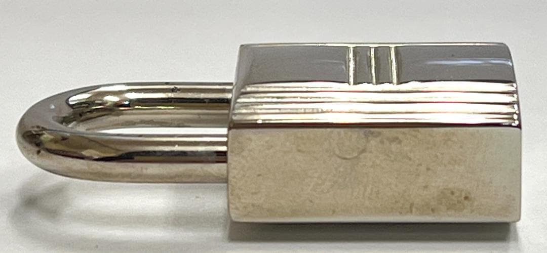 エルメス カデナ＆キー パドロック No.110 シルバー 中古品(91085)