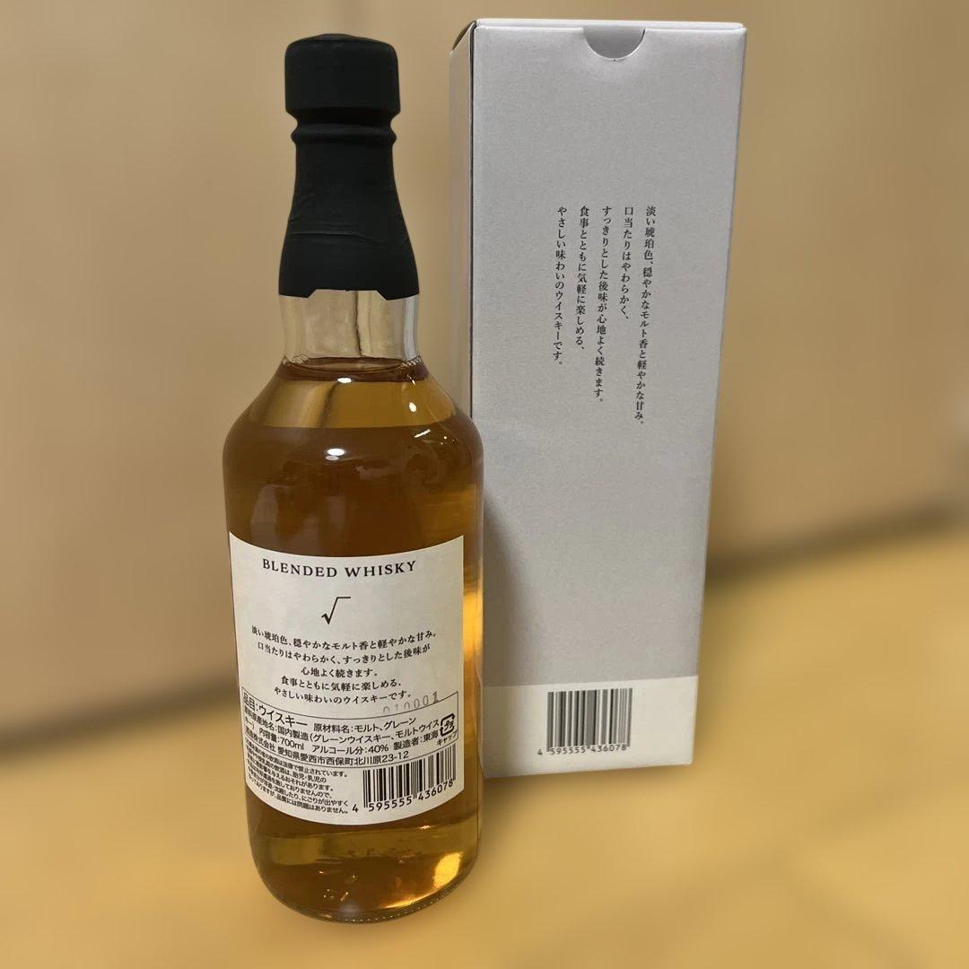 【新品、未開封】BLENDED WHISKY 700ml 40%