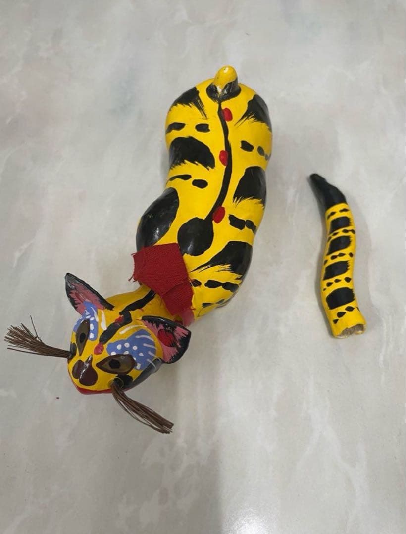 値下げしました 島根県出雲の郷土玩具張子 虎