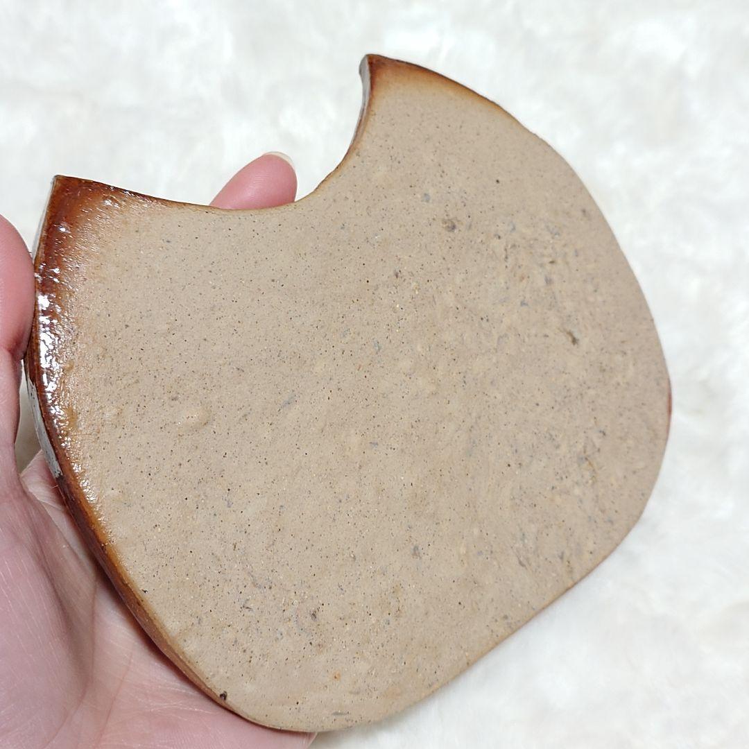 ◎【2600A】99.猫皿…備前焼