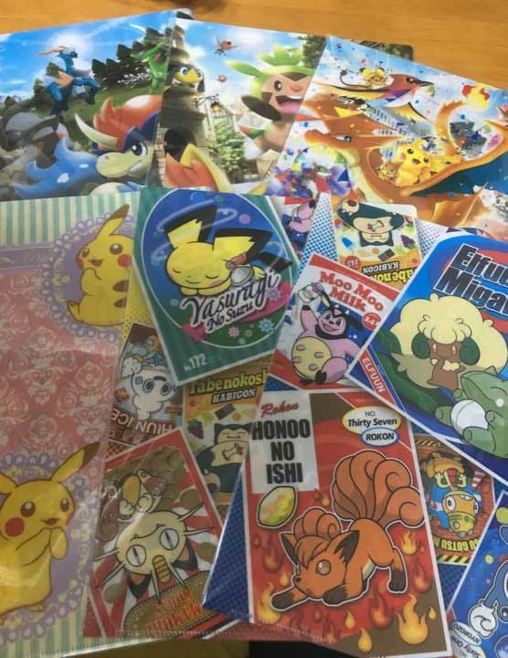 ポケモンセンター限定 A4サイズ クリアファイル 14枚セット