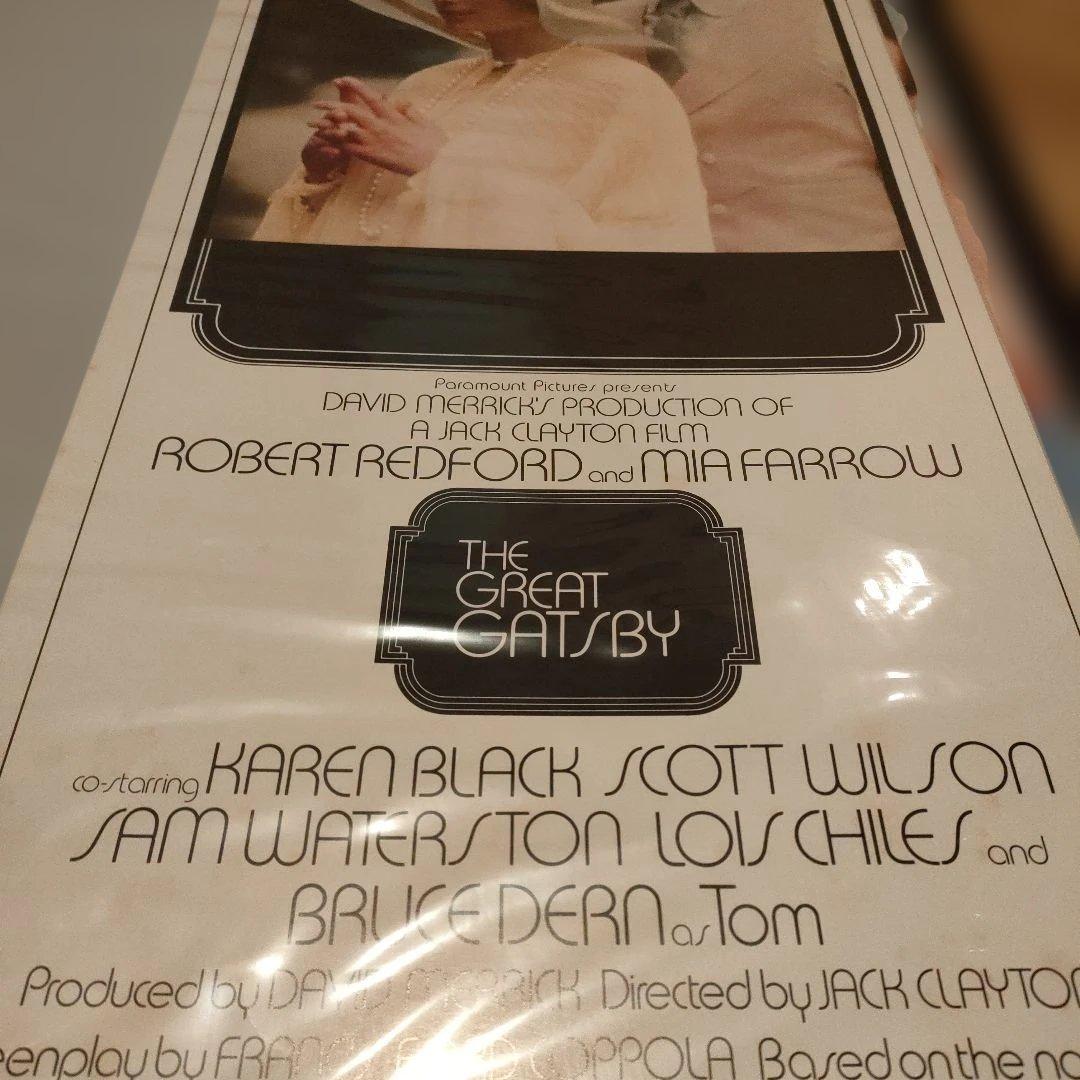 「華麗なるギャツビー」 1974年製USオリジナル版インサートサイズポスター