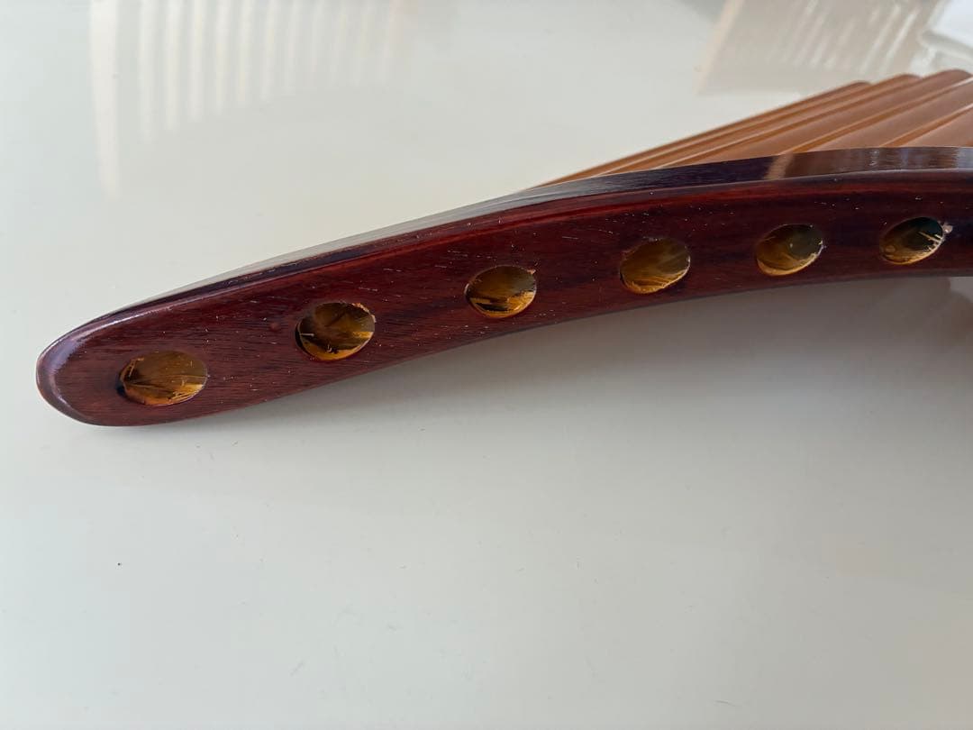 新品パンフルート　本格プロ用　ペルー調達 22菅