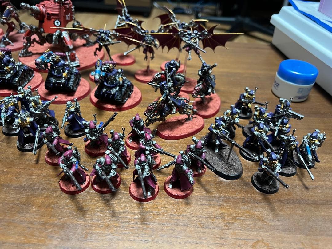 ウォーハンマー　メカニカスセット　塗装済み