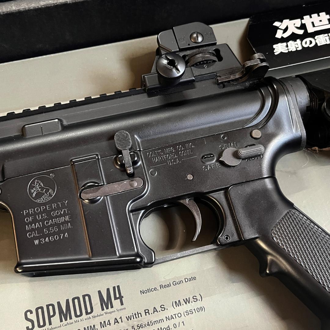 東京マルイ 次世代電動ガン SOPMOD M4 おまけつき