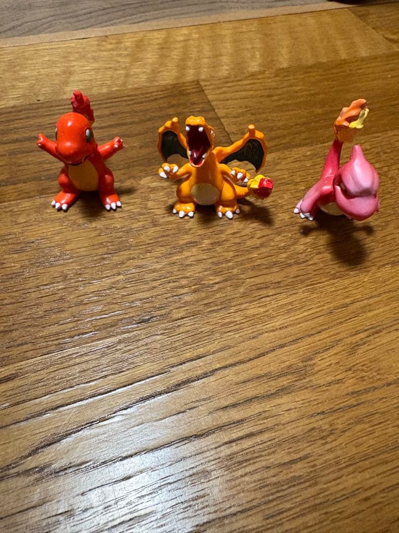 ポケモン フィギュアセット ヒトカゲ リザード リザードン モンコレ 初期