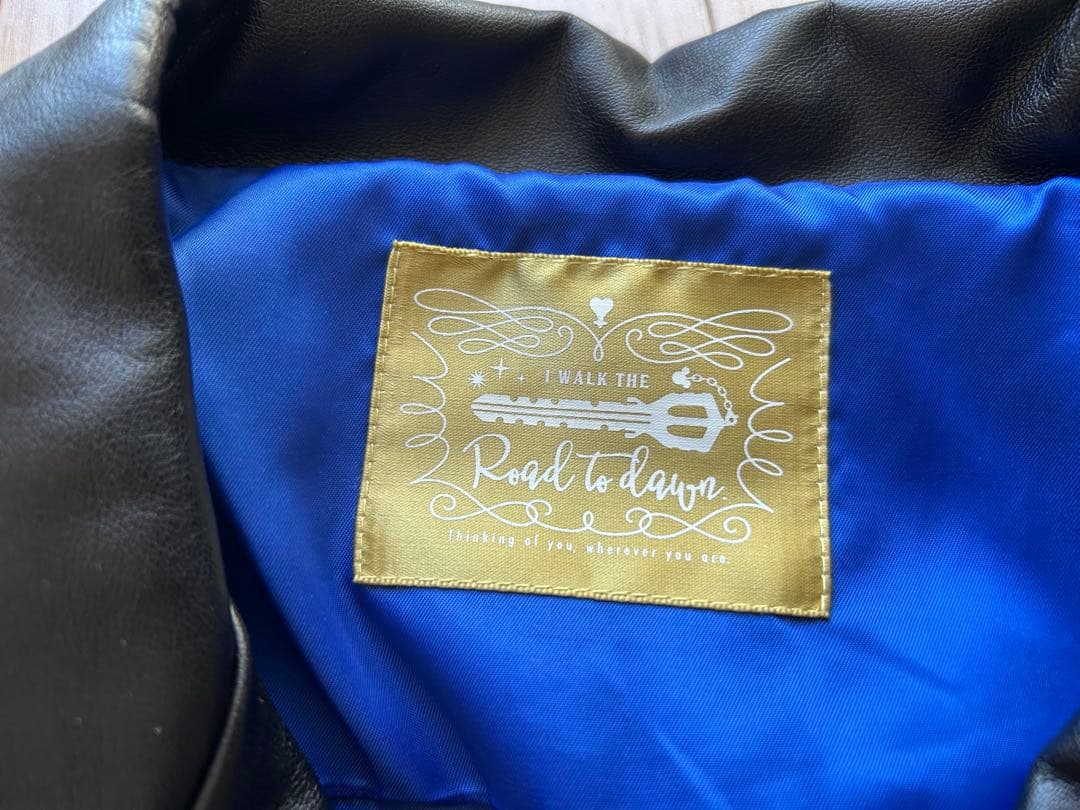 ◯限定　リクモデル アウター ブラック メンズ キングダムハーツIII