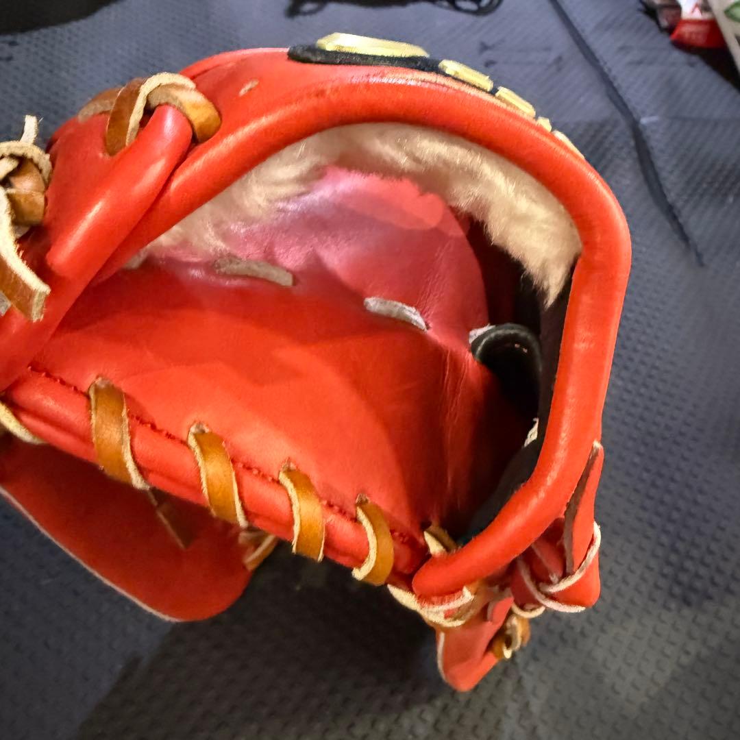 ASICS GOLDSTAGE グローブ BGR5LU 軟式 外野用 アシックス