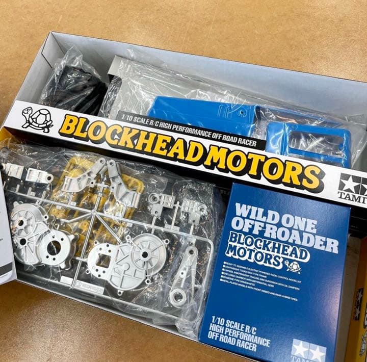 タミヤ 1/10 ワイルドワンオフローダー blockhead motors