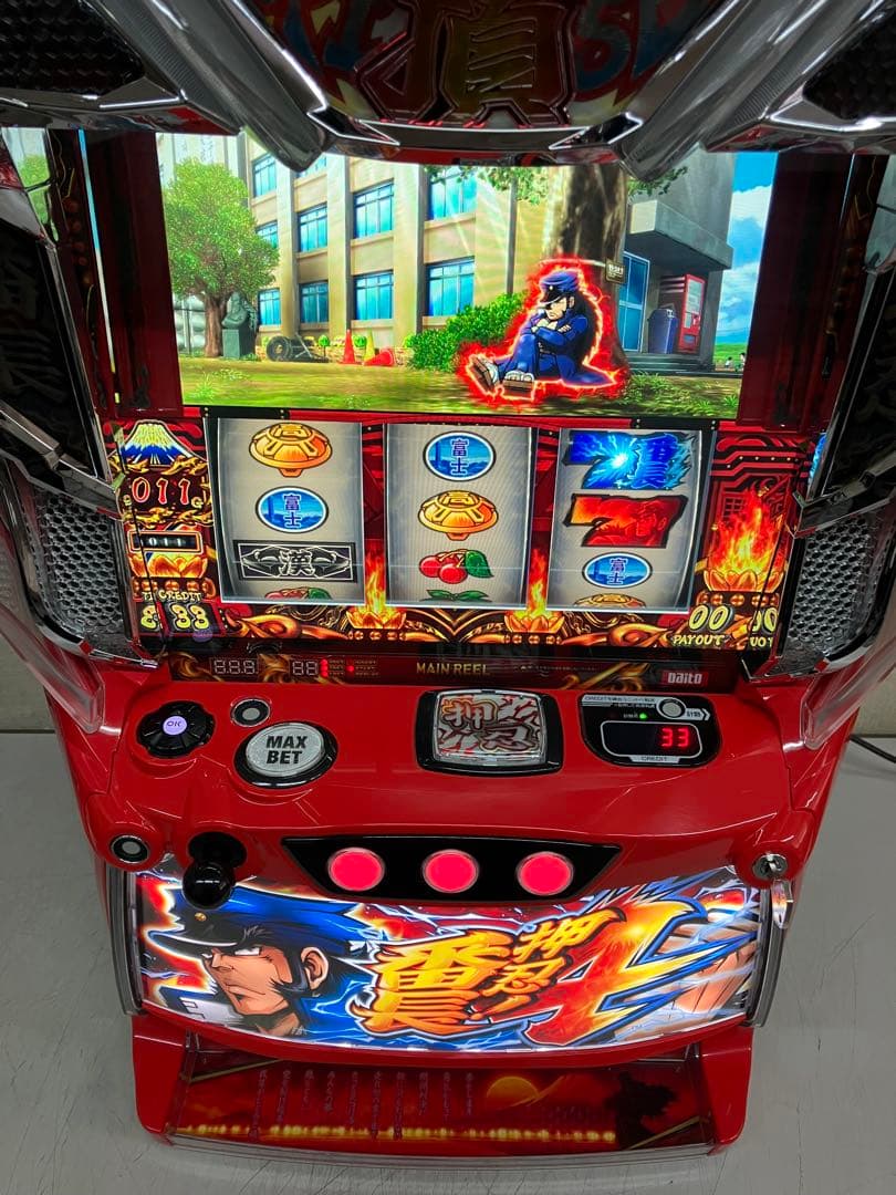 送料込み　パチスロ実機　L押忍！番長4 A3　スマスロユニット付き