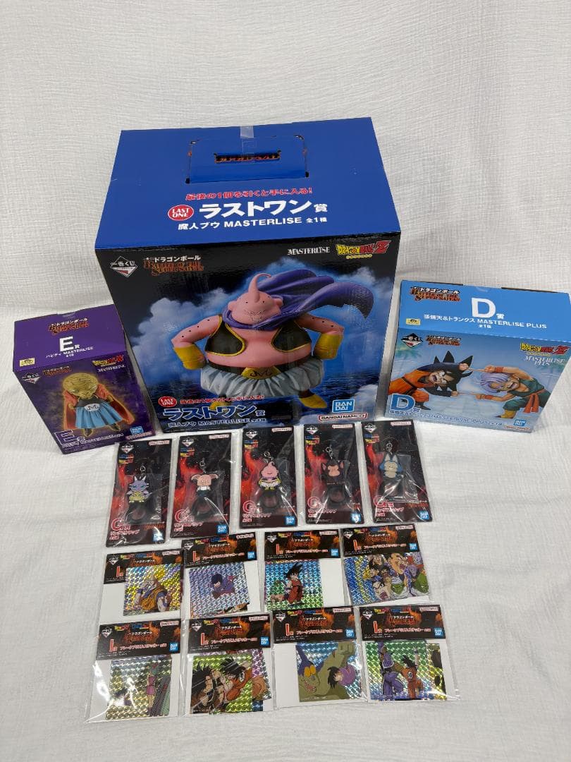 【新品・未開封】一番くじ ドラゴンボール ブウ編セット ラストワン含む大量まとめ