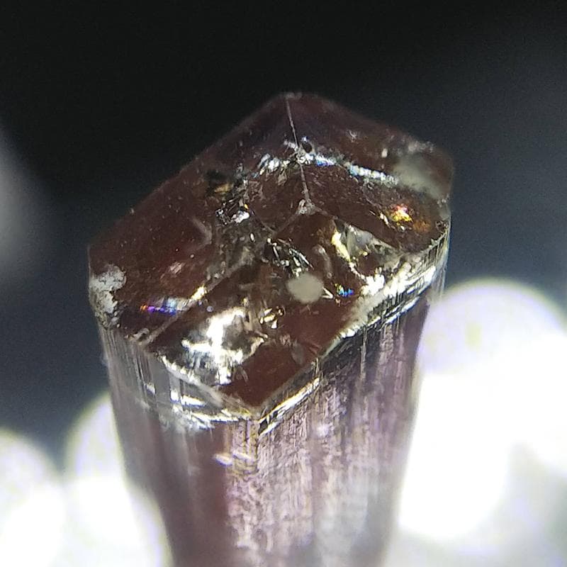 497 宝石質 トルマリン バイカラー アクロアイト タジキスタン産