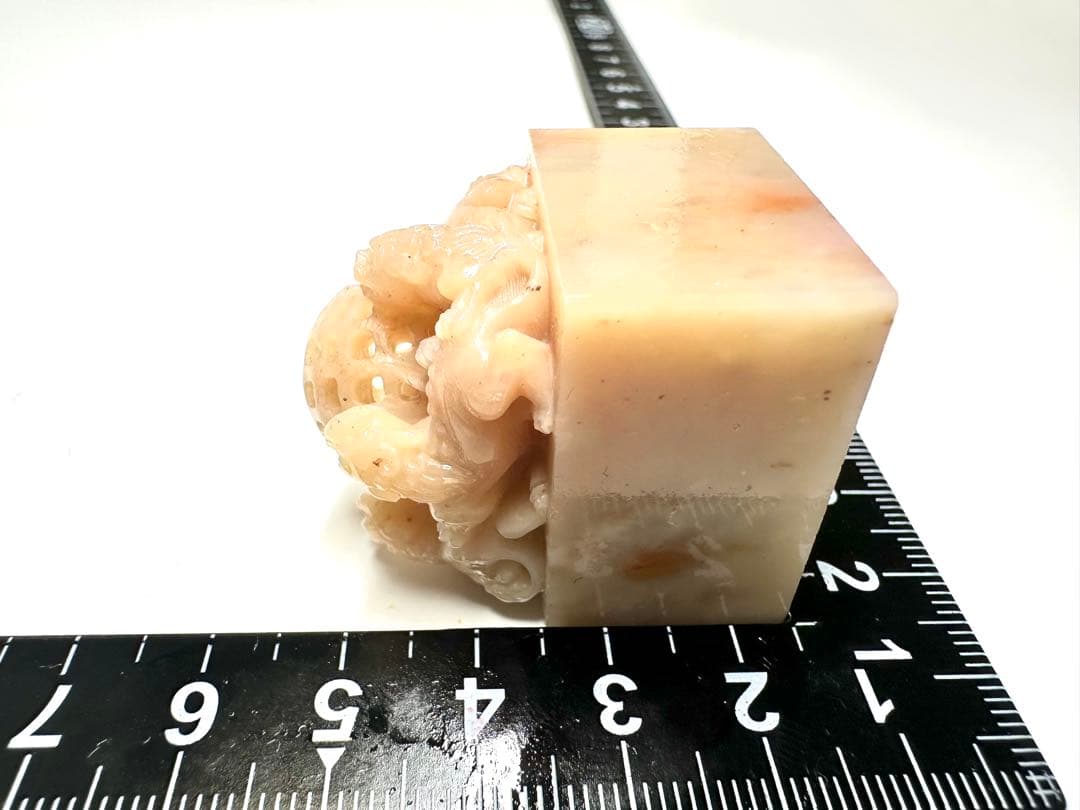 【五獅戯球】 獅子　清工　美品　高級印材　篆刻　印石　ラオス印石　水凍　手作り