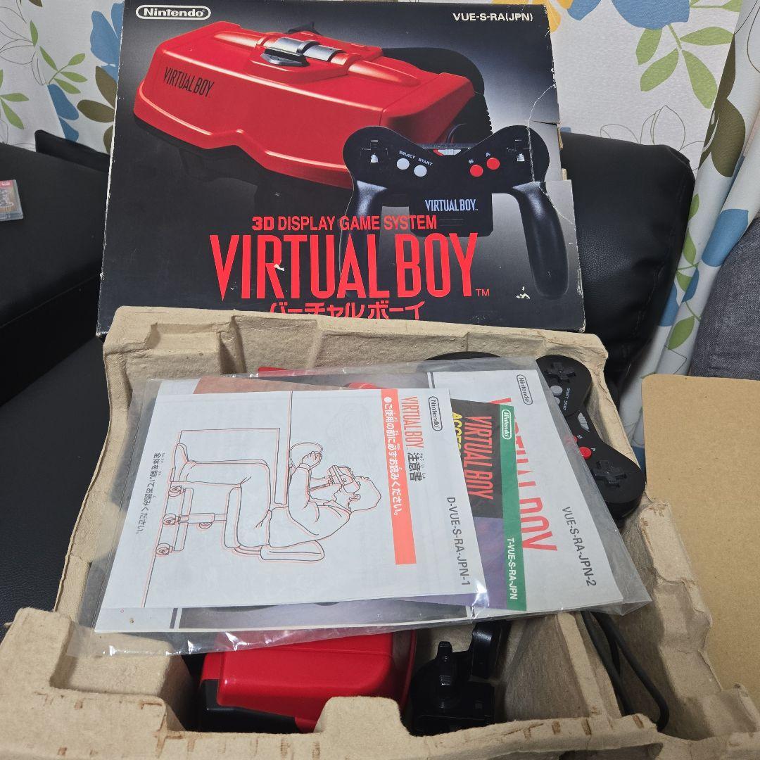 Nintendo バーチャルボーイ本体＋ソフトマリオズテニス