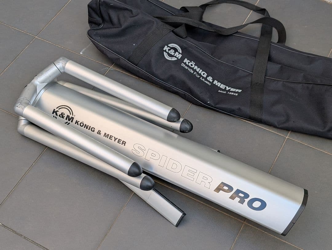 【美品USED】キーボードスタンド K&M baby spider pro