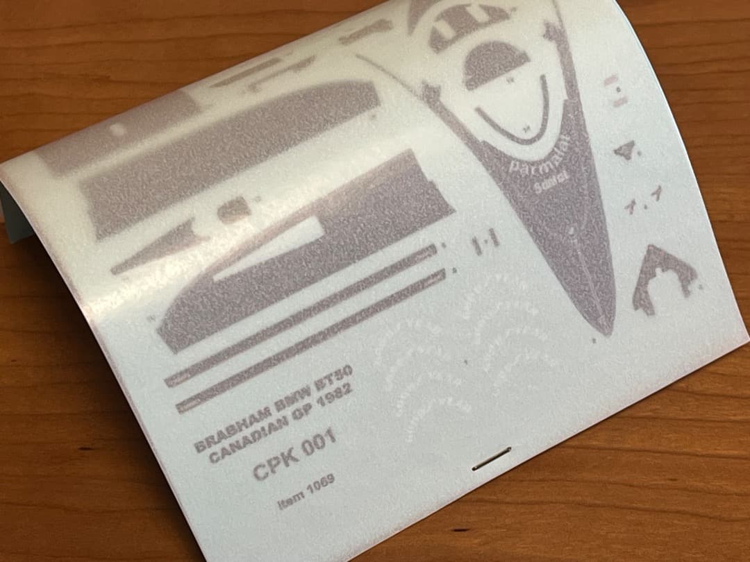 タメオTAMEO 1/43 キットBRABHAM BT50 1982