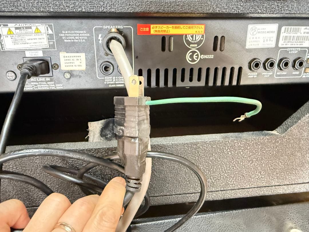 G Ampeg キャビネットSVT-810AV中古美品